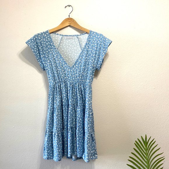 Urban Outfitters Dresses & Skirts - Urban Outfitters Tiered Ruffle Mini Dress (XS)